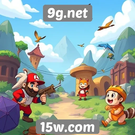 Exploração dos principais jogos disponíveis em 9g.net