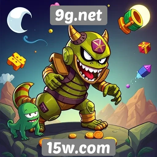 Visão geral das categorias de jogos no 9g.net